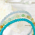 Peace Harmony Stackable Crystal Bracelet Set